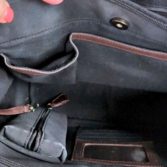 Brighton -One World Satchel, Briefcasette -Dual Handle Shoulder Bag - Picture 10 of 17